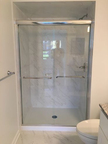 NJ Frameless Shower Door